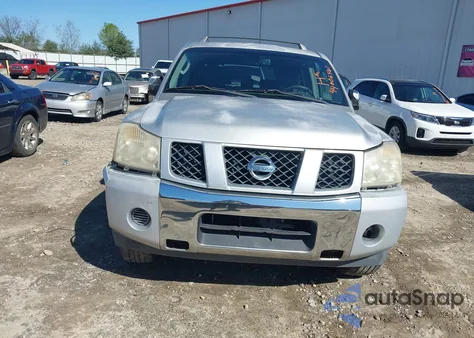 2006 Nissan Armada Se from USA, damaged, VIN 5N1AA08A36N743595